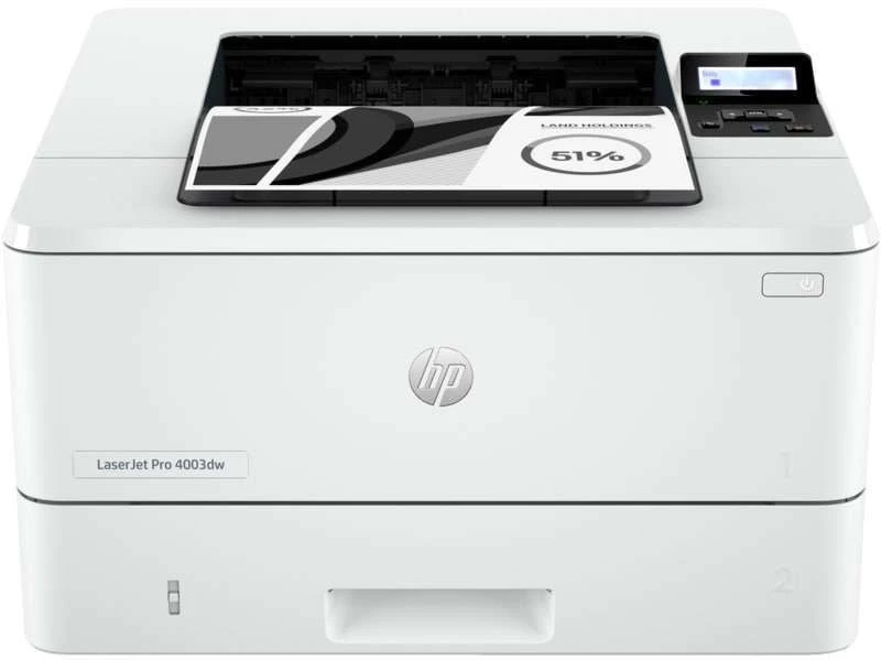HP LaserJet Pro 4003dw A4 Laser Printer, Fast 40 ppm Print Speed, Automatic Duplex, Wireless & Ethernet Connectivity, High Quality Laser Output