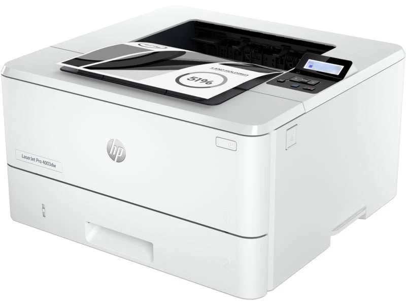 HP LaserJet Pro 4003dw A4 Laser Printer, Fast 40 ppm Print Speed, Automatic Duplex, Wireless & Ethernet Connectivity, High Quality Laser Output