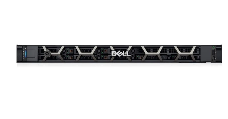 Dell PowerEdge R350 Rack Server, Intel Xeon E-2314 2.8GHz, 16GB RAM, 600GB SAS 12K, iDRAC9, PERC H355, Black