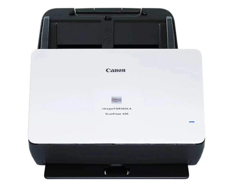 Canon ScanFront 400 A4 Network Scanner – 45 ppm / 90 ipm Duplex, 60‑Sheet ADF, USB 2.0 & Gigabit Ethernet, 10.1″ Touchscreen, Heavy‑Duty Use|1255C003