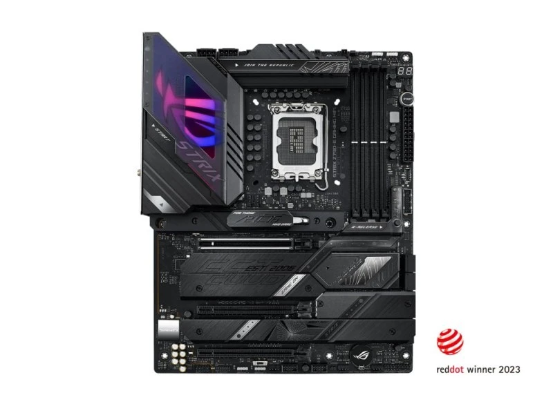 ASUS ROG STRIX Z790-E GAMING WIFI Motherboard, Intel LGA1700 Socket, DDR5 128GB, PCIe 5.0, Wi-Fi 6E, Bluetooth 5.3, 4x M.2 Slots, ATX, Aura Sync RGB