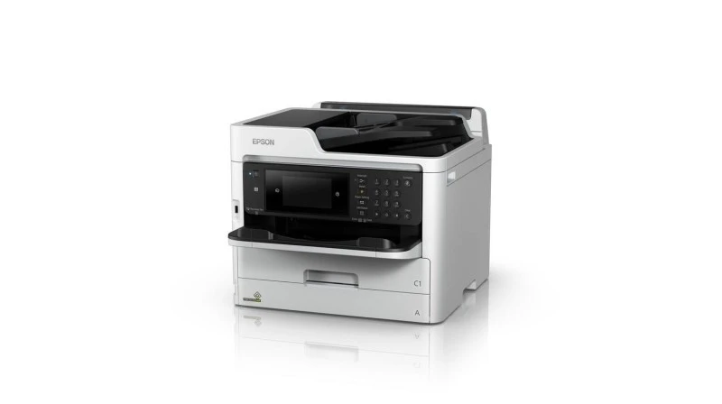 Epson WorkForce Pro WF-M5799DWF Wireless Mono Laser Printer, Print, Copy, Scan, Fax, A4, Duplex, White